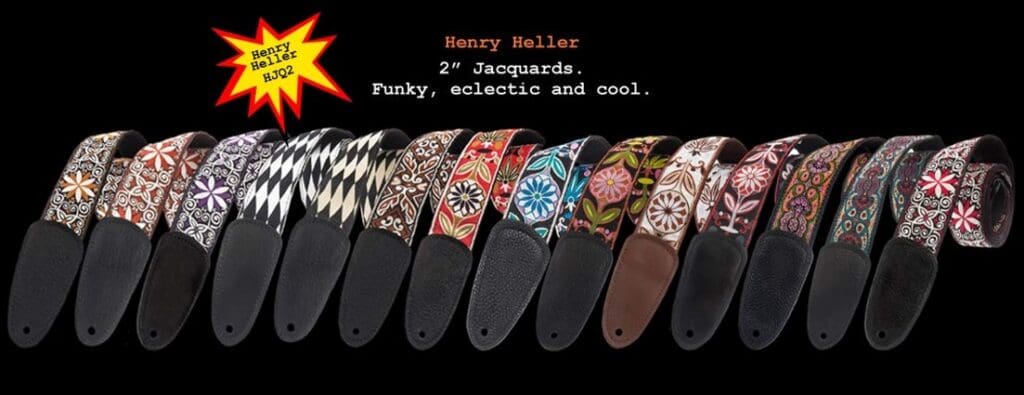 Henry Heller Guitar Straps